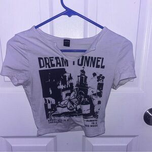 SHEIN Gray Dream Tunnel Kids Tee